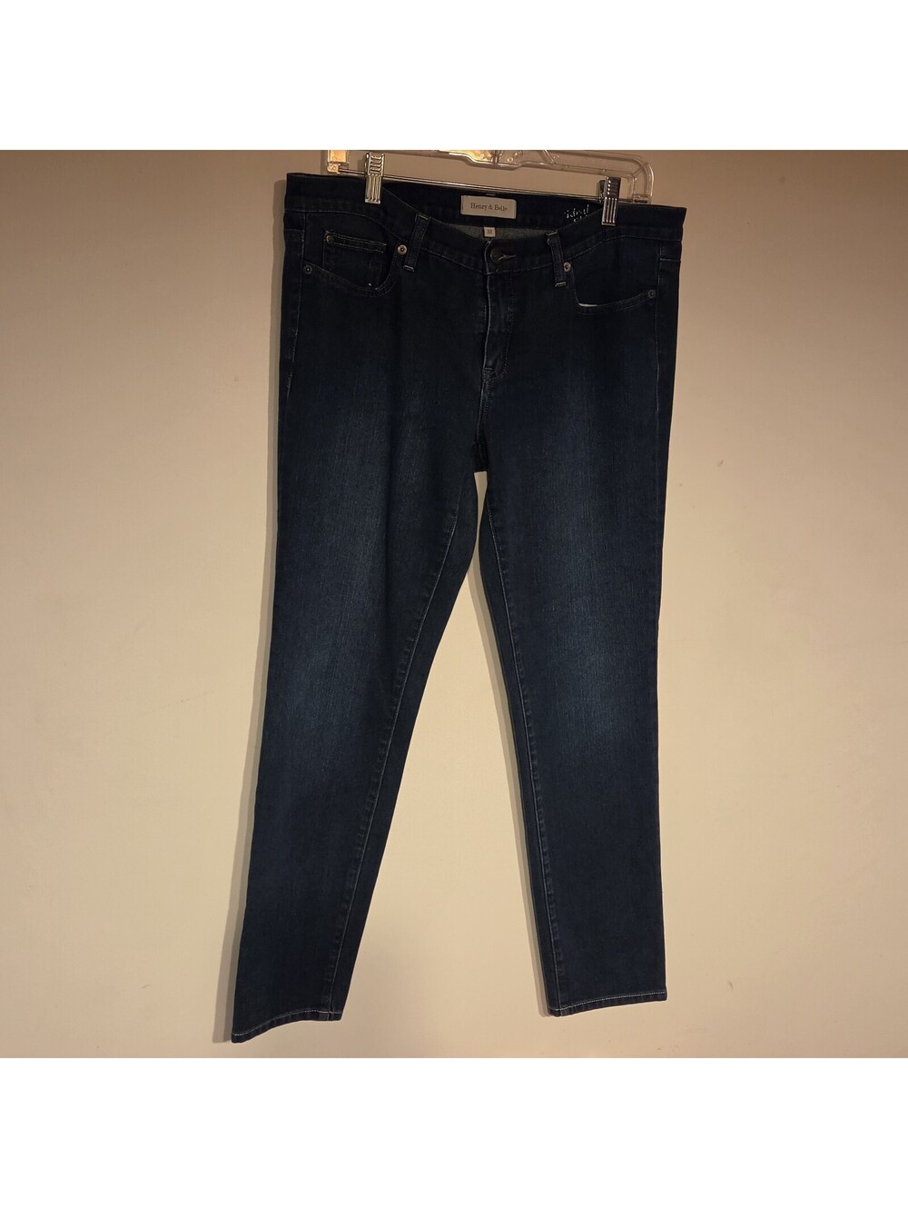 Henry & Belle Ideal Skinny Jeans Women's Size 32 (Dark Blue Wash) Style 1031